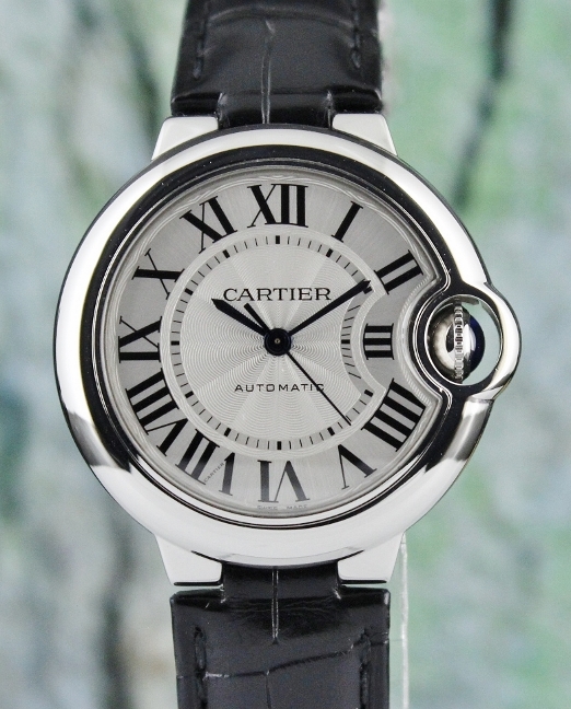 (image for) Cartier Ballon Bleu 33mm Automatic Lady Watch / 3489